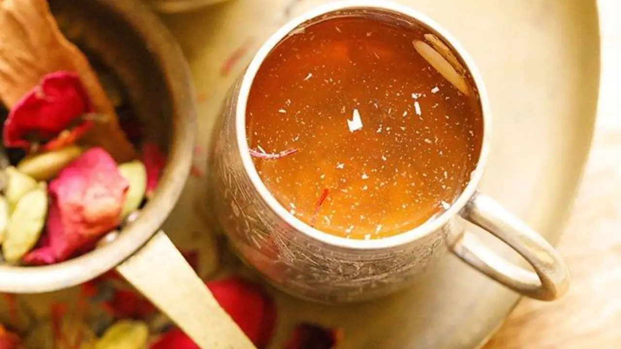 Kahwa in Kashmir